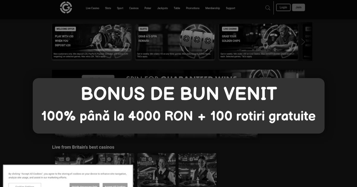 Grosvenor Casinos România - Cazino Online cu Plăți Rapide